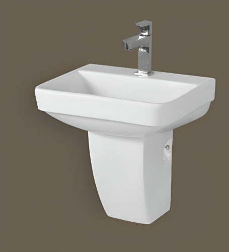 CERA PEDESTAL WASH BASIN