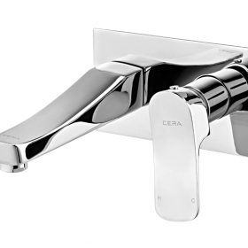 PERLA WALL MOUNTED SINGLE LEVER BASIN MIXER F1012473