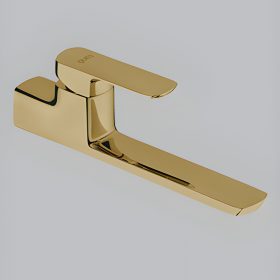QUEO WALL MOUNTED SINGLE LEVER BASIN TAP