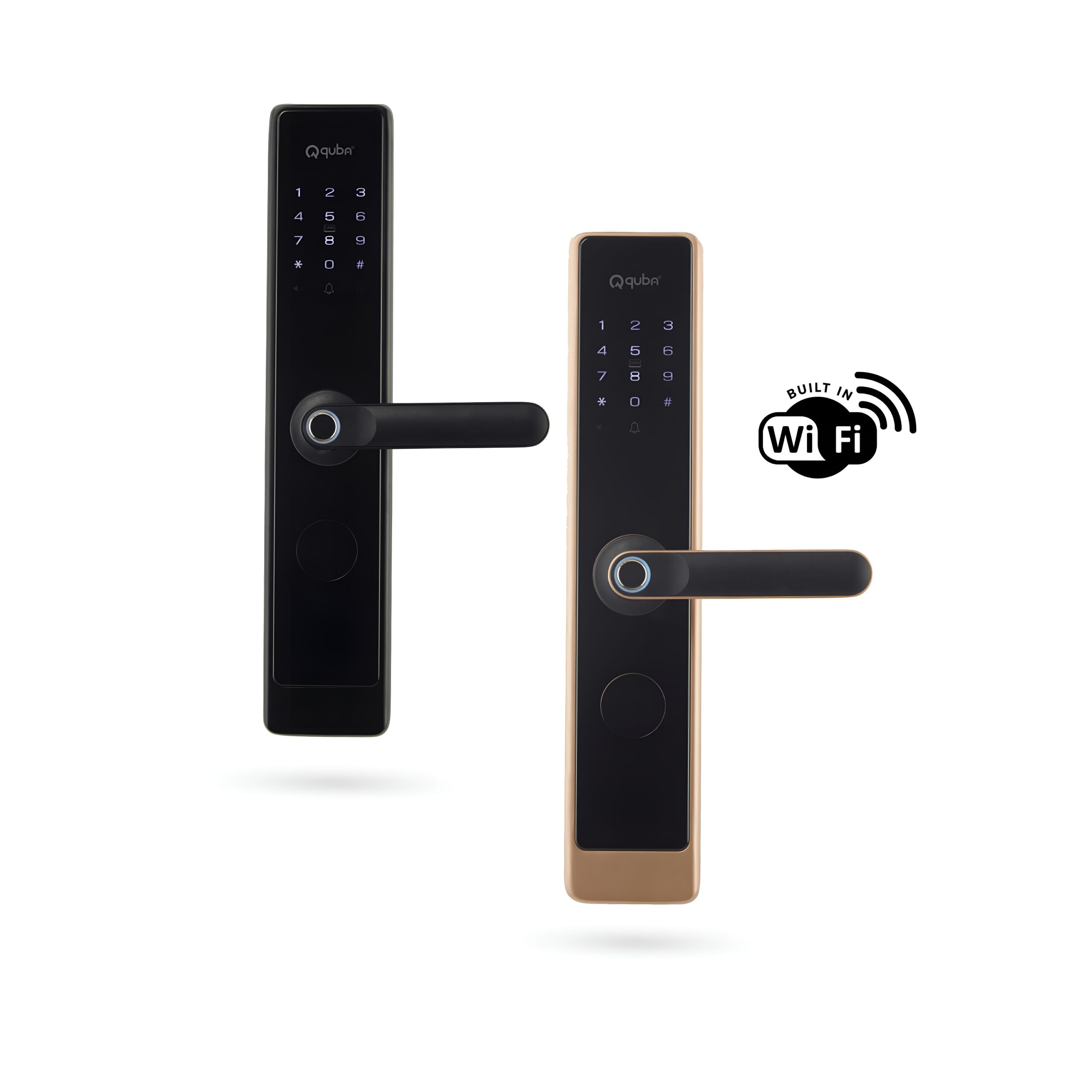 MORTISE LEVER HANDLE 5WAY ACCESS DIGITAL DOOR LOCK QUAD (QUBA