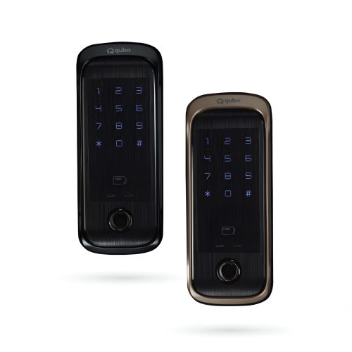 SMART RIM LOCK 2WAY ACCESS DIGITAL DOOR LOCK QTRON (QUBA) Civilismart