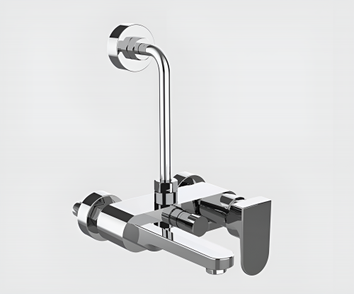 BATH & SHOWER MIXER WITH PROVISION OF OVERHEAD SHOWER