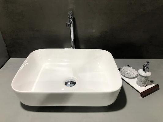 DELTA Premium White Ceramic Table Top Wash Basin White
