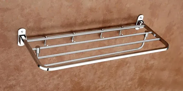 Wall-Mounted 20-Inch Stainless Steel Towel Rack – Durable & Space-Saving Storage Solution